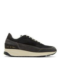 Common Projects Black Classic Track Sneakers