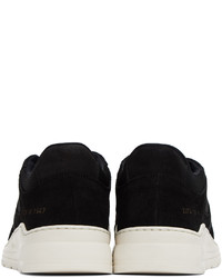 Common Projects Black Cross Trainer Sneakers
