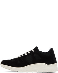 Common Projects Black Cross Trainer Sneakers