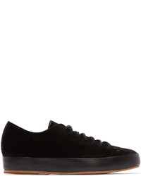 Feit Black Hand Sewn Sneakers