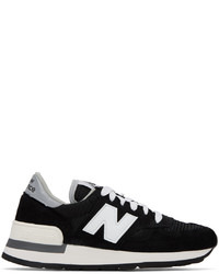 New Balance Black Made In Usa 990v1 Core Sneakers