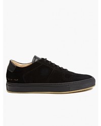 Common Projects Black Suede Basketball Sneakers