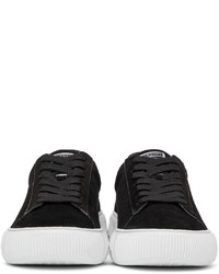 Versace Black Suede Greca Sneakers