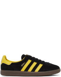 adidas Originals Black Yellow Athen Sneakers