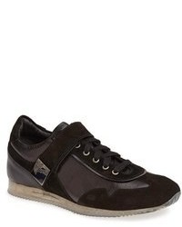 Versace Collection Suede Leather Sneaker