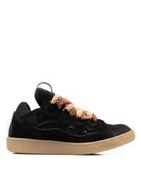 Lanvin Curb Zigzag Laces Sneakers