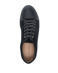 Lanvin Dbb1 Panelled Leather Low Top Sneakers