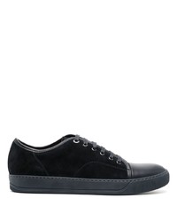 Lanvin Dbb1 Panelled Leather Low Top Sneakers