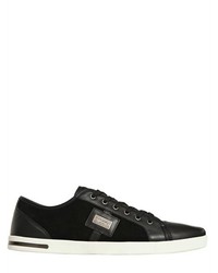 Dolce & Gabbana Suede And Leather Sneakers
