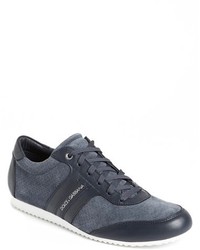Dolce & Gabbana Dolcegabbana Perforated Suede Sneaker