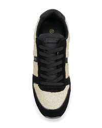 Versace Jeans Glitter Panelled Sneakers