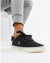 Polo Ralph Lauren Hanford Suede Trainers In Grey