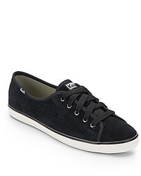 Keds Rally Perforated Suede Sneakers