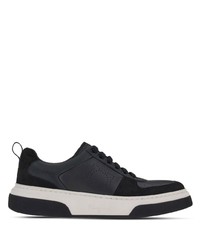 Ferragamo Leather Suede Low Top Sneakers