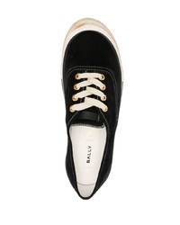 Bally Lyder Low Top Suede Sneakers