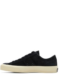 Tom Ford Navy Cambridge Low Top Sneakers