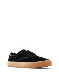 Element Passiph Leather Sneaker In Black At Nordstrom