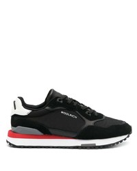 Woolrich Retro Panelled Suede Sneakers