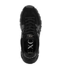 Armani Exchange Side Logo Patch Detail Sneakers