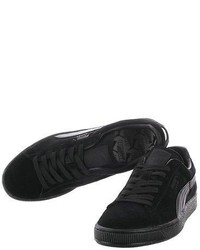 Puma Suede Classic Lfs 35632801 Black Casual Sneakers Shoes Medium