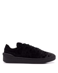 Lanvin Suede Leather Low Top Sneakers