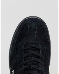 Fila Suede Portland Low Sneakers In Black