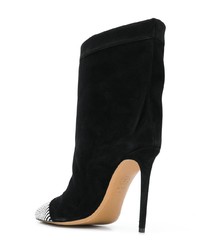 Alexandre Vauthier Embellished Mid Calf Boots