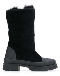 Dsquared2 Fur Trimmed Ankle Boots