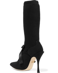 Dolce & Gabbana Med Stretch Jersey Sock Boots