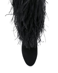 MICHAEL Michael Kors Michl Michl Kors Asha Ostrich Feather Embroidered Boots