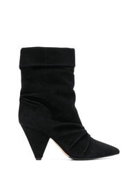 The Seller Pointed Creased Ankle Boots