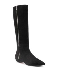 The Seller Zipped Mid Calf Boots