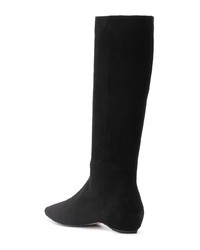 The Seller Zipped Mid Calf Boots