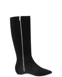 The Seller Zipped Mid Calf Boots