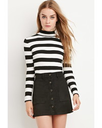 Forever 21 Faux Suede Mini Skirt