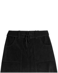 Anna Sui Suede Mini Skirt