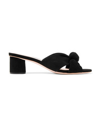 Loeffler Randall Celeste Knotted Suede Mules