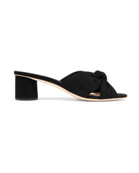 Loeffler Randall Celeste Knotted Suede Mules