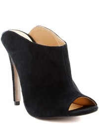 Kristin Cavallari By Chinese Laundry Lucky Genuine Pony Hair Suede High Heel Mule