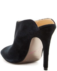 Kristin Cavallari By Chinese Laundry Lucky Genuine Pony Hair Suede High Heel Mule