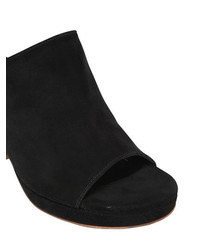 Robert Clergerie 100mm Abrice Suede Mules