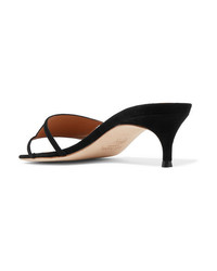 BY FA Virgo Cutout Suede Mules
