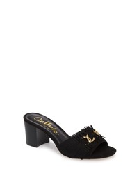 Callisto Zinnia Block Heel Slide Sandal