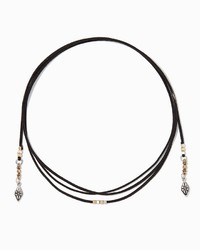 Charming charlie Beaded Lariat Choker Necklace