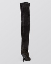 Delman Boots Bet Over The Knee Stretch Suede