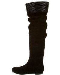 Giuseppe Zanotti Chain Link Thigh High Boots