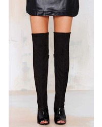 Jeffrey Campbell Chastity Thigh High Suede Boot