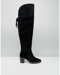 Ted Baker Everde Suede Heeled Over The Knee Boots