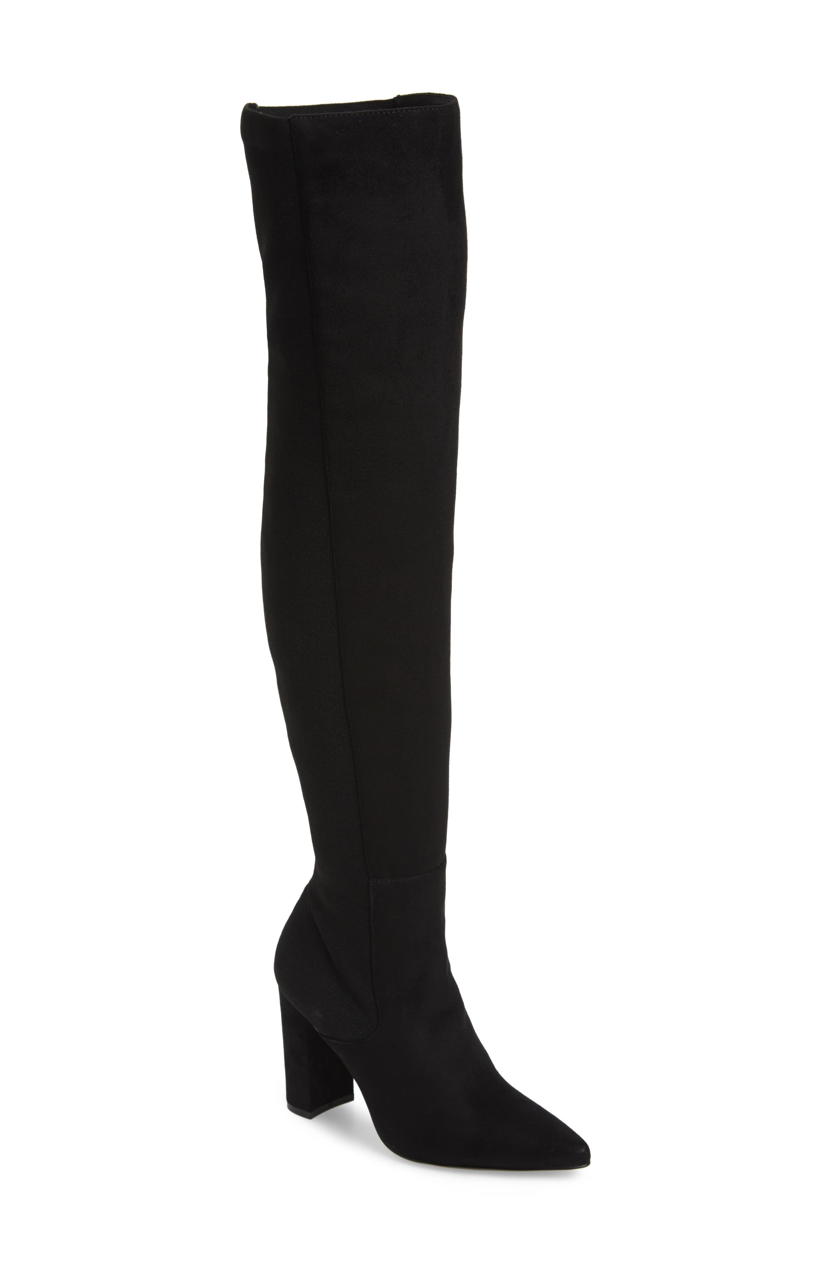 nordstrom black over the knee boots