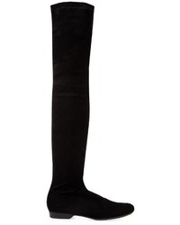 Robert Clergerie Fete Over The Knee Suede Boots